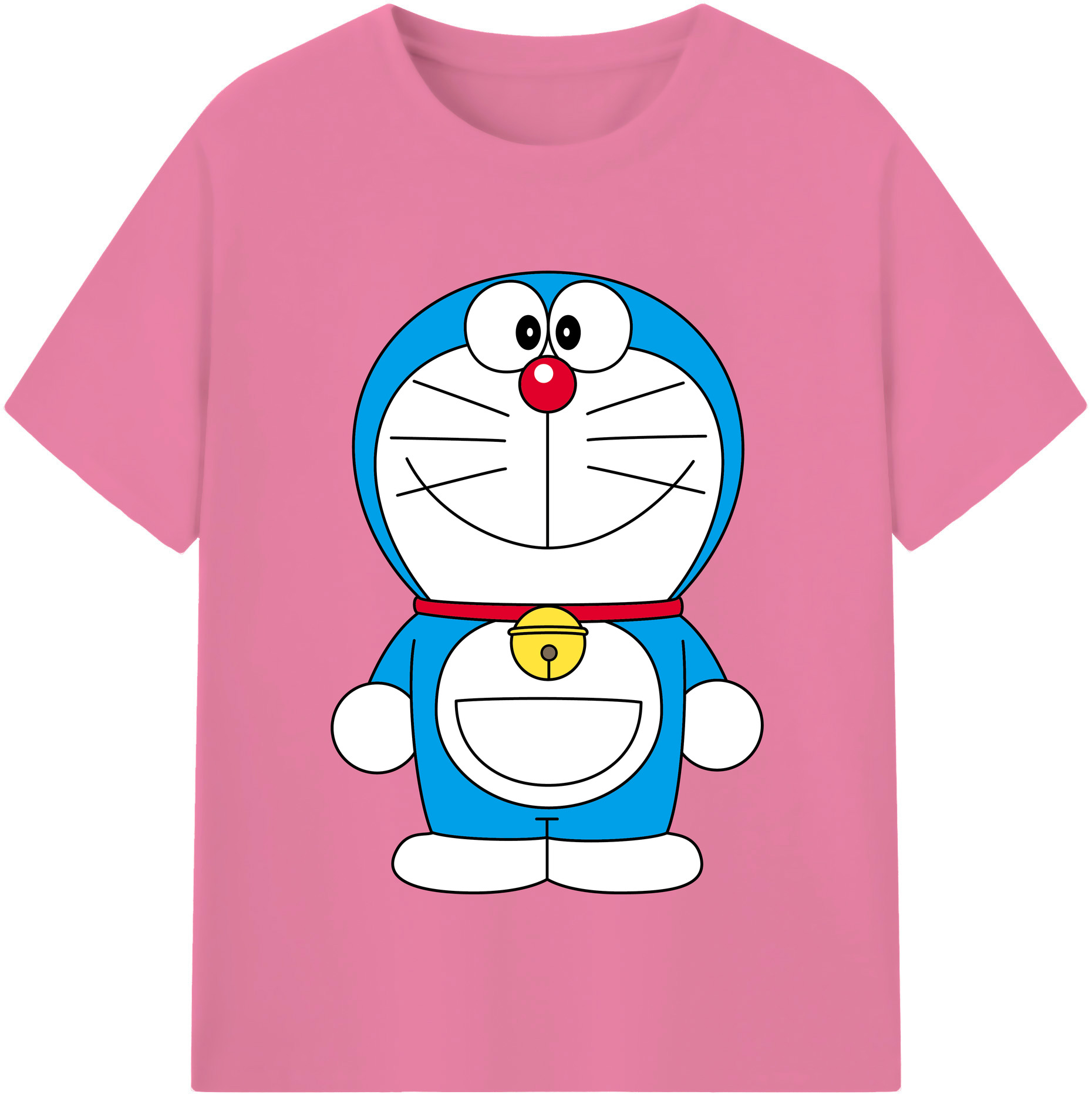 （画像用） ドラえもん Doraemon 綿100％半袖Tシャツ（フロントプリント）